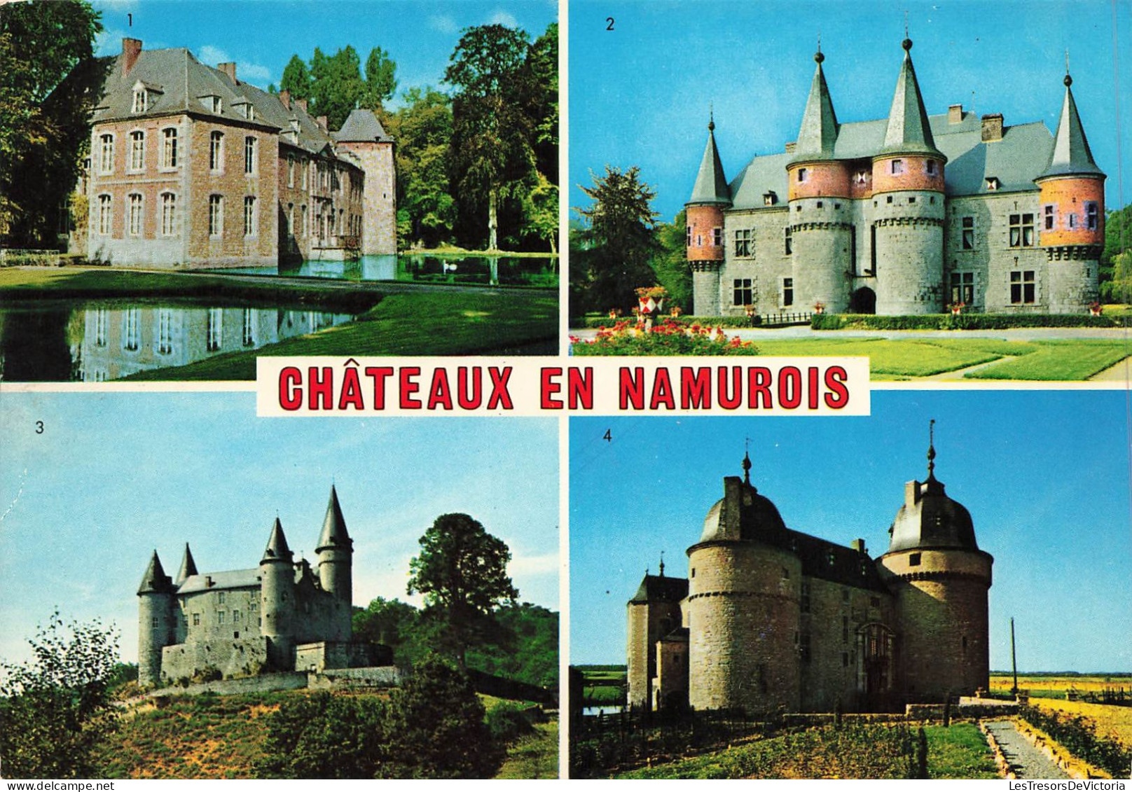 BELGIQUE - Esneux - Château En Namurois - Multivues - Carte Postale - Namur