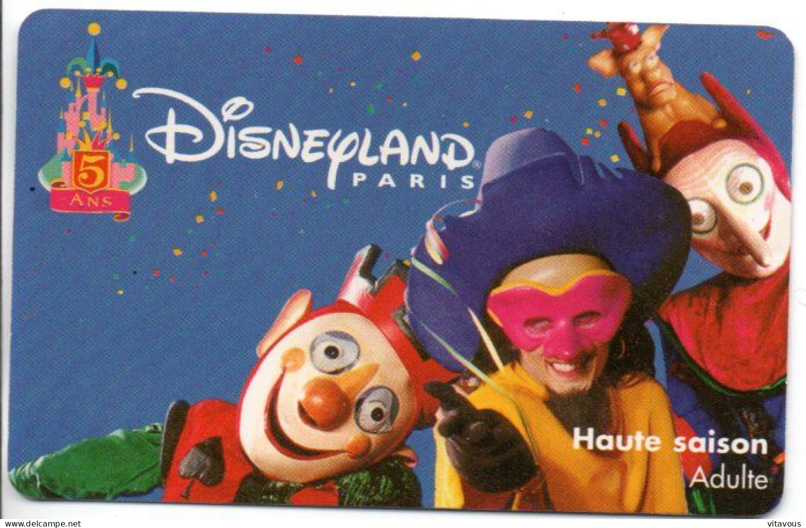 Passeport Disney Disneyland  PARIS France Card  (salon 471) - Passeports Disney