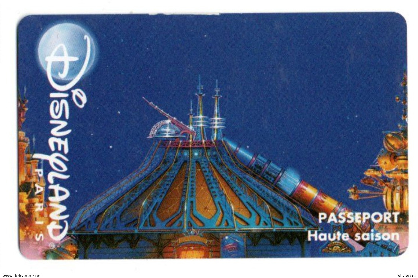 Passeport Disney Disneyland  PARIS France Card  (salon 474) - Toegangsticket Disney
