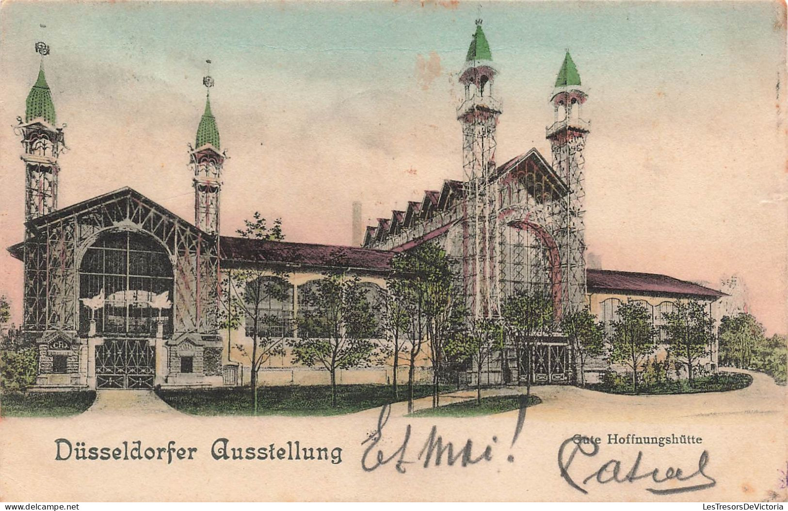 ALLEMAGNE - Exposition De Düsseldorf - Bonne Cabane De L'espoir - Colorisé - Carte Postale Ancienne - Duesseldorf
