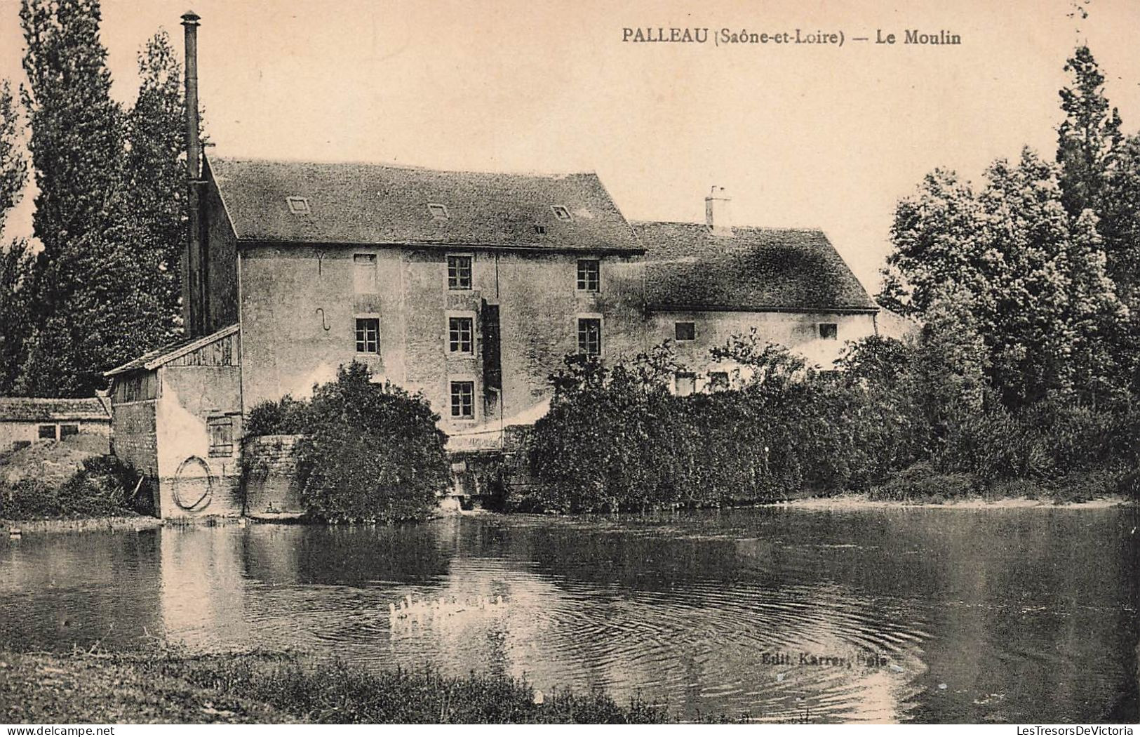 FRANCE - Palleau - Vue Sur Le Moulin Depuis Le Bord De La Rivière - Carte Postale Ancienne - Autres & Non Classés