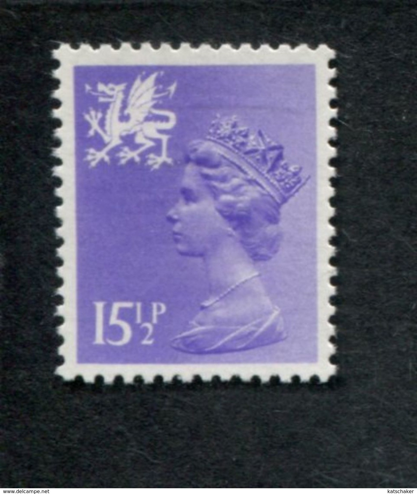 468548857 1982  SCOTT WMMH27 GIBBONS W42 (XX) POSTFRIS MINT NEVER HINGED  -  QUEEN ELIZABETH II - Gales