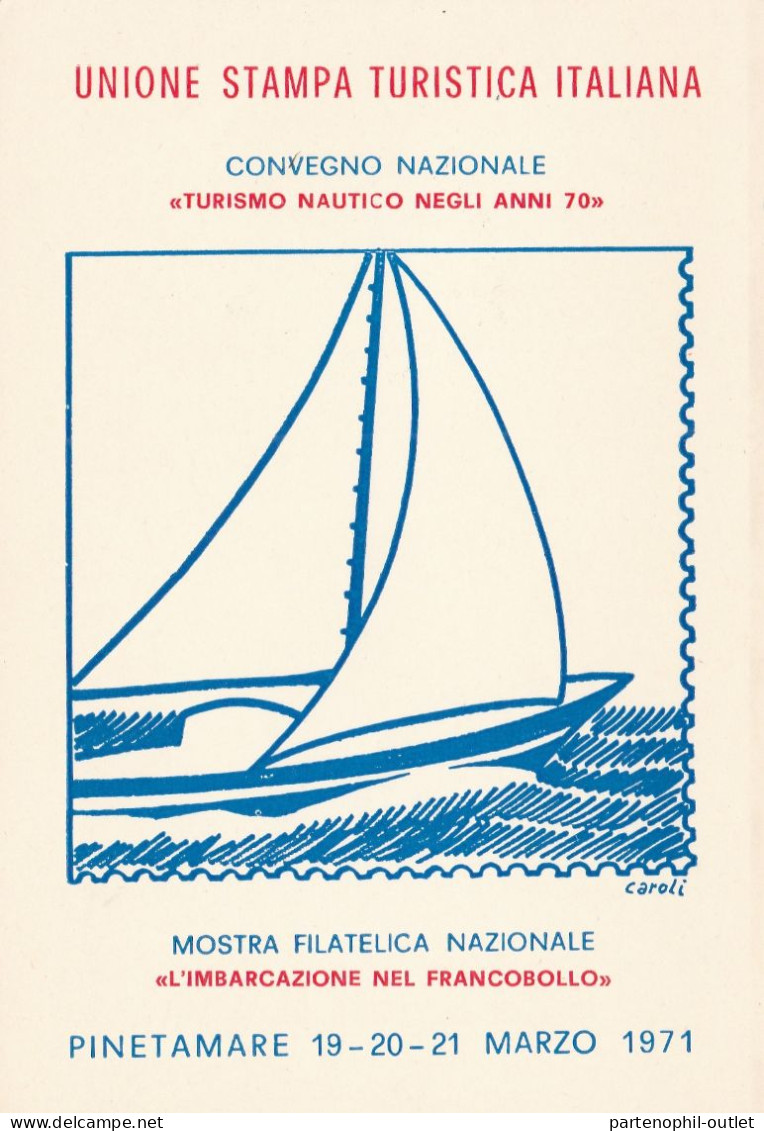 Cartolina - Postcard /  Non Viaggiate - Unsent  /  Convegno Nazionale  " Turismo Nautico Anni 70 " - Manifestazioni