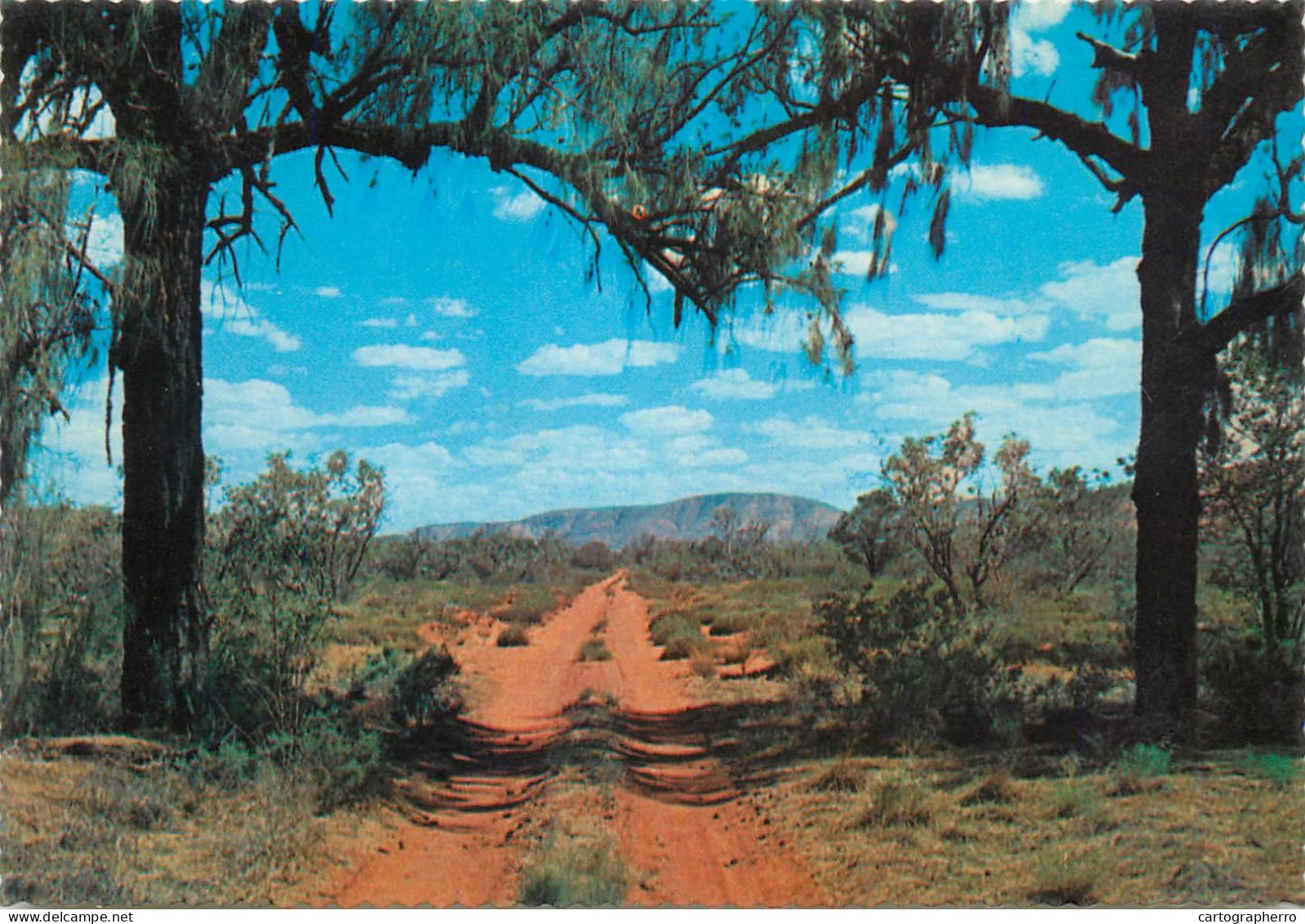 Postcard West Australia Docker River Peterman Ranges - Other & Unclassified