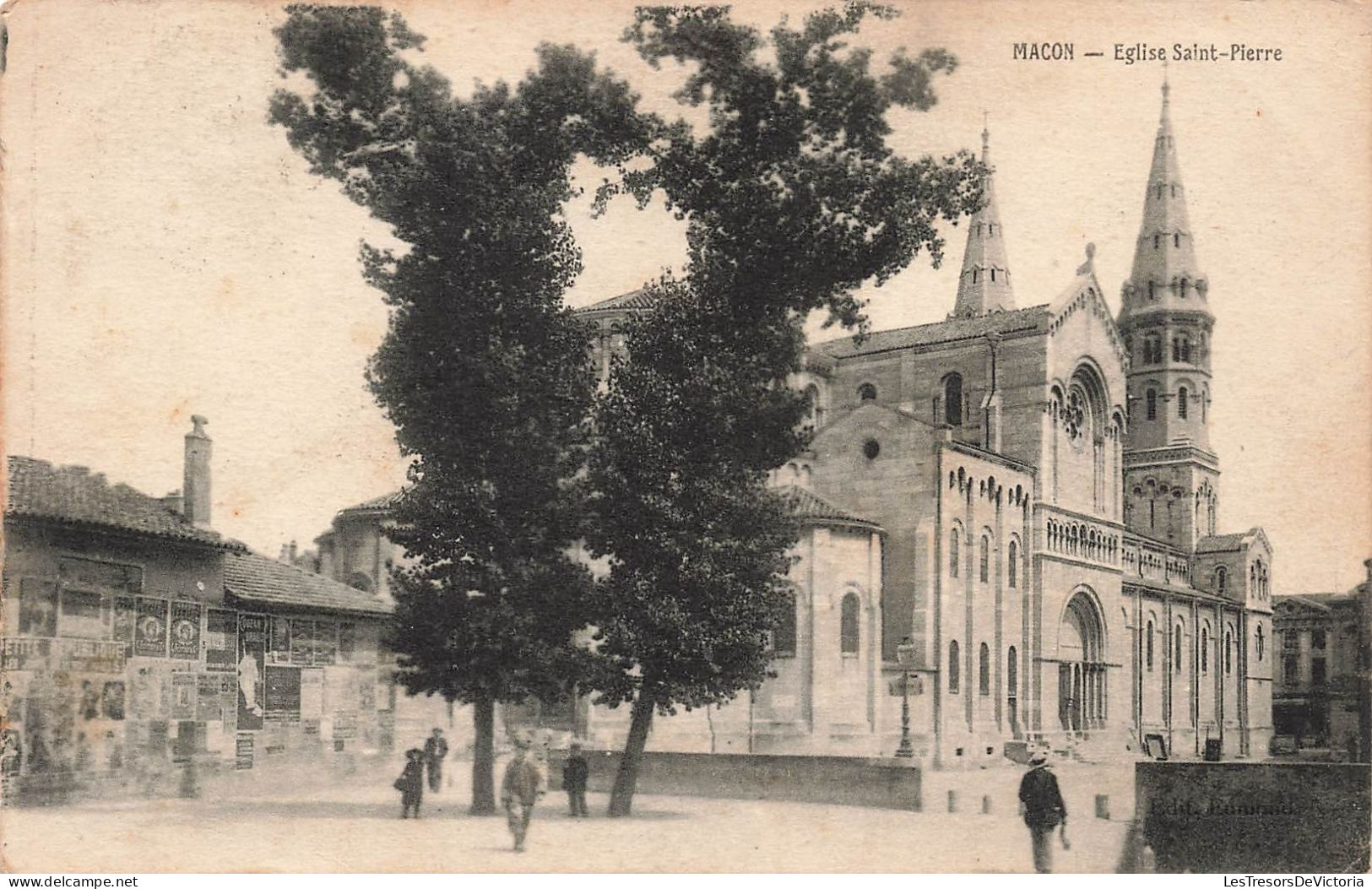 FRANCE - Macon - L'Eglise Saint Pierre - Carte Postale Ancienne - Macon