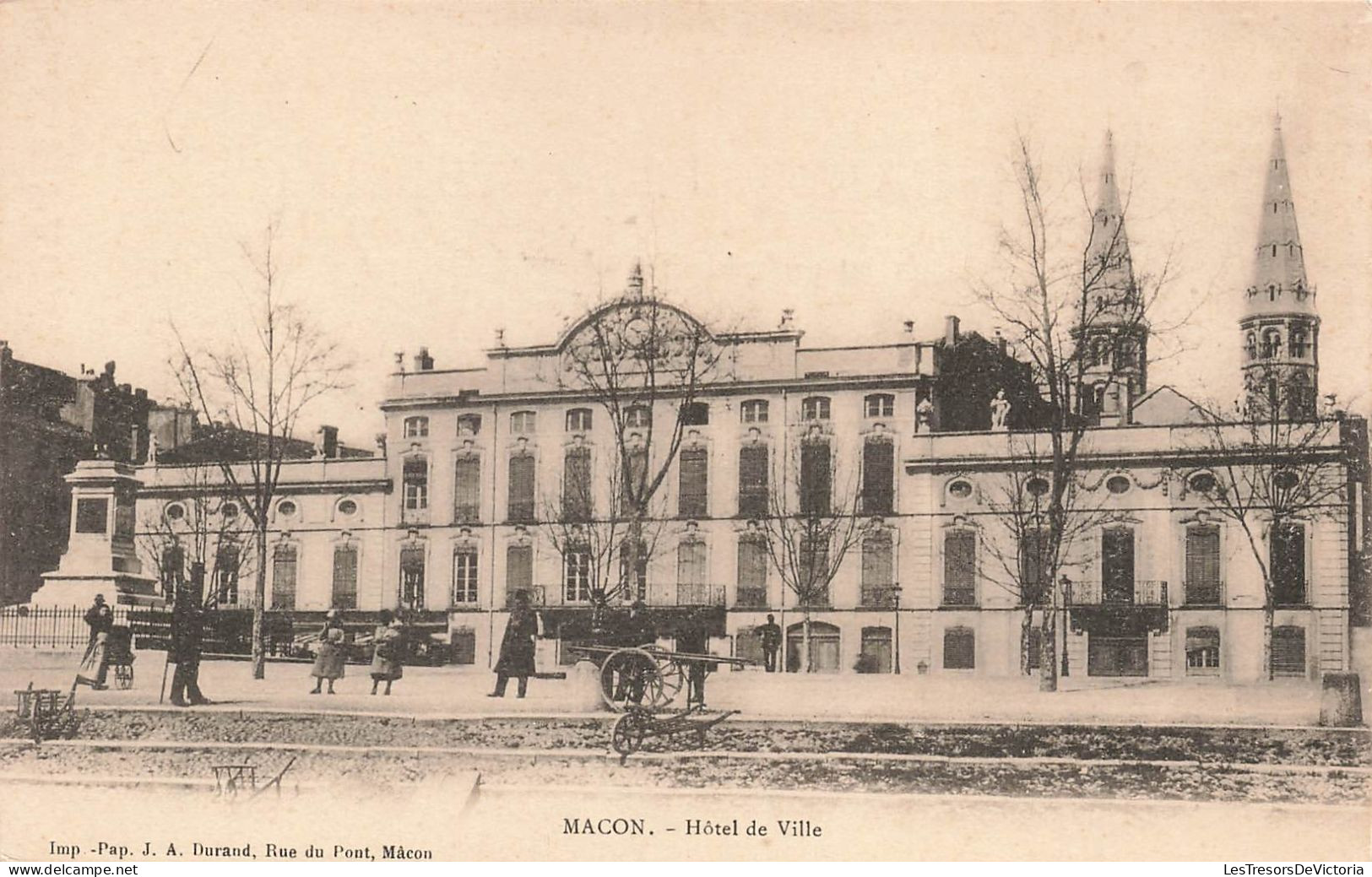 FRANCE - Macon - L'hôtel De Ville - Carte Postale Ancienne - Macon