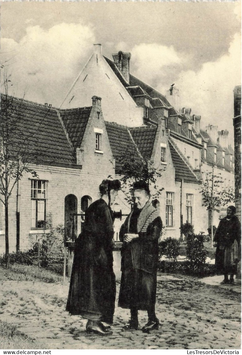 BELGIQUE - Dixmude - Vieux Béguinage - Animé - Village - Carte Postale Ancienne - Diksmuide