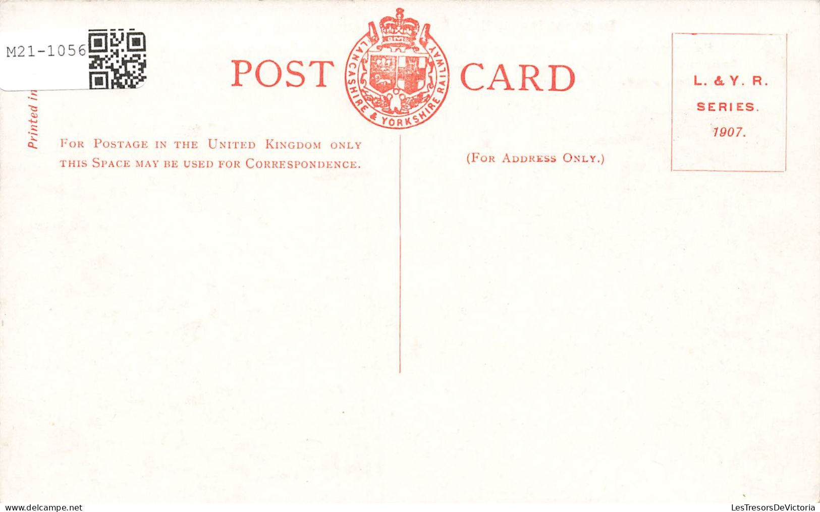 ROYAUME-UNI - Angleterre - Lancashire Et Yorkshire Railway D'Angleterre - Colorisé - Carte Postale Ancienne - Autres & Non Classés