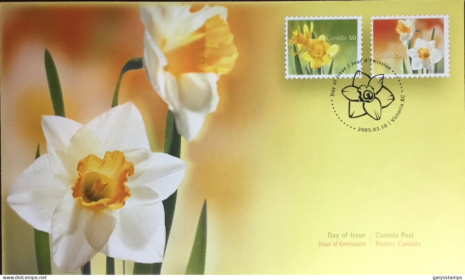 Canada 2005 Flowers FDC First Day Cover - 2001-2010