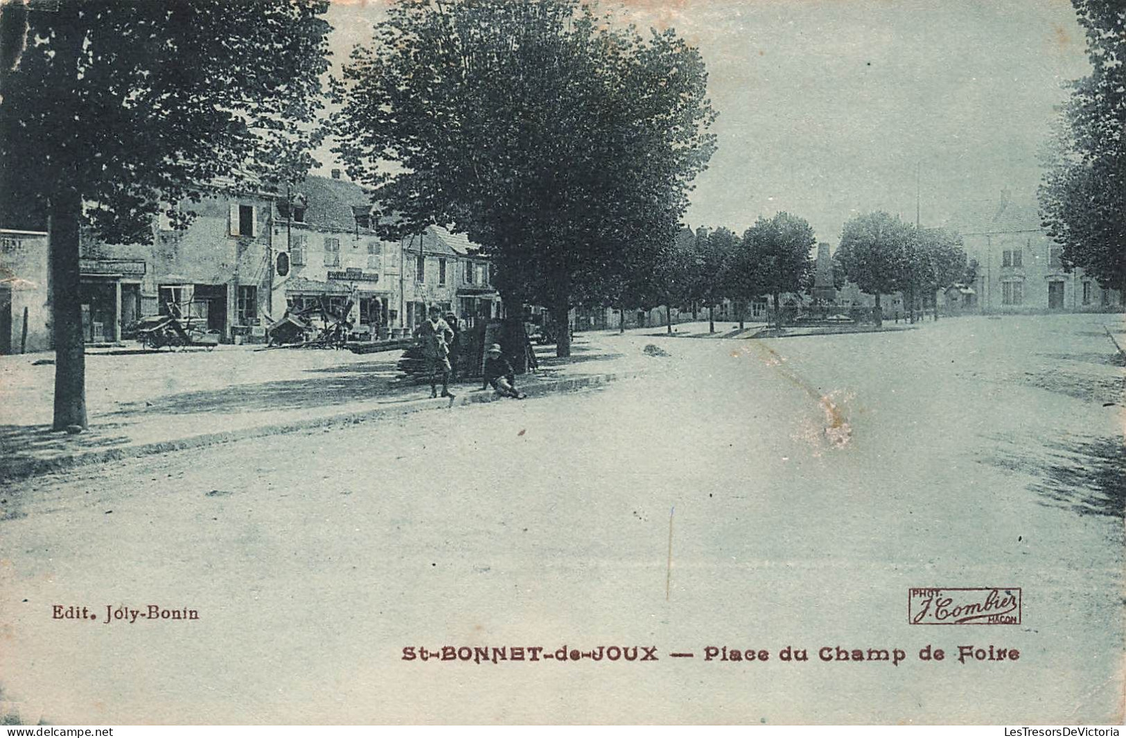 FRANCE - Charolles - Saint Bonnet De Joux - Place Du Champ De Foire - Carte Postale Ancienne - Charolles