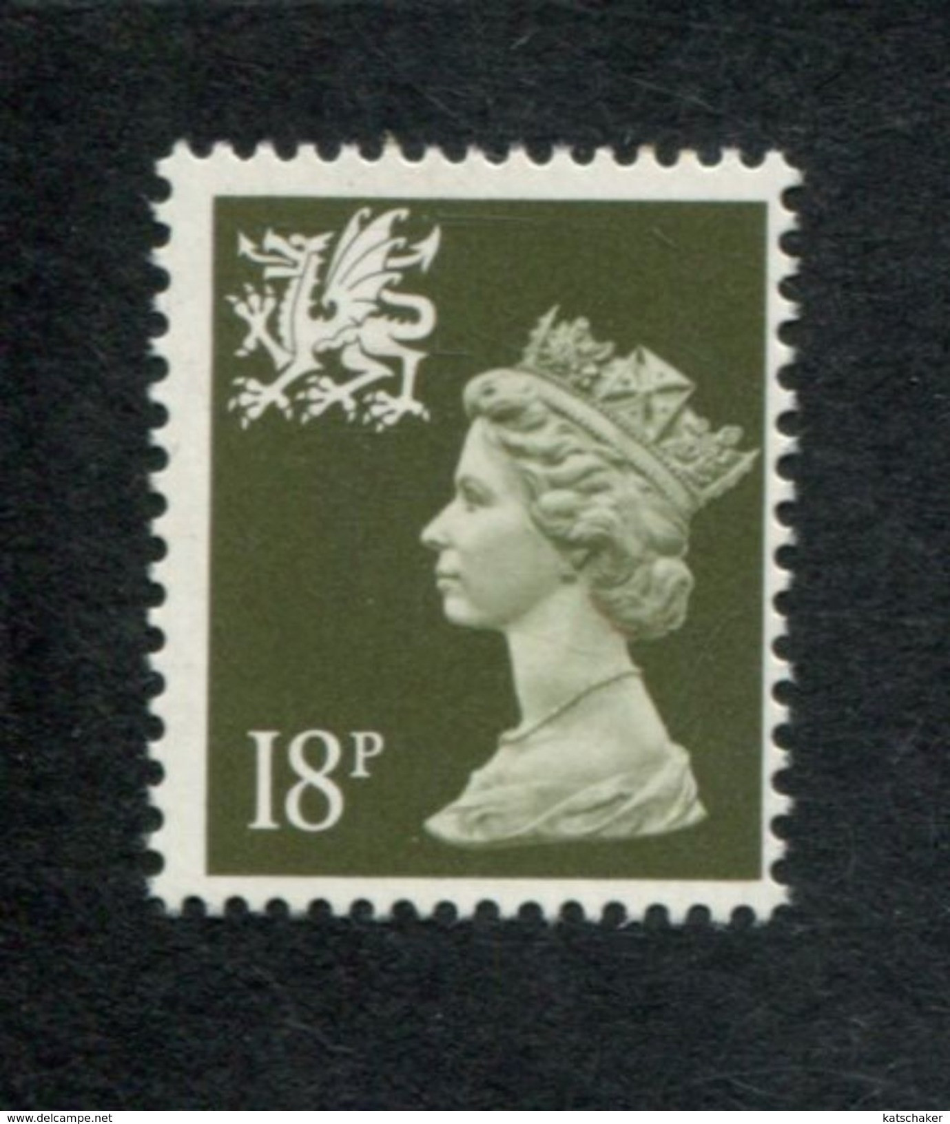 468549690 1987  GIBBONS W47 SCOTT WMMH33 (XX) POSTFRIS MINT NEVER HINGED  - QUEEN ELIZABETH II - MONARCHS - Galles