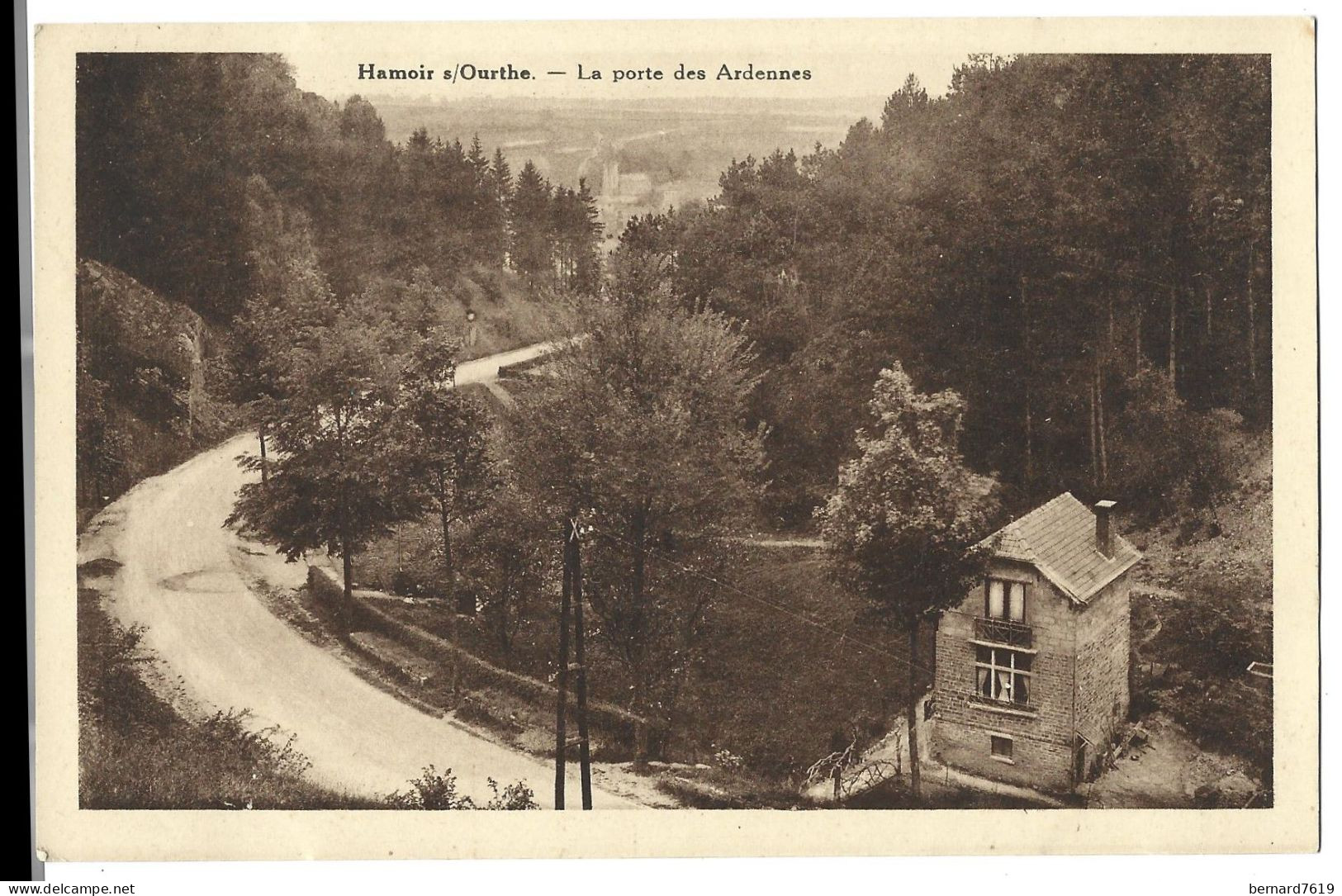 Belgique  -   Hamoir Sur Ourthe - La Pointe Des Ardennes - Hamoir