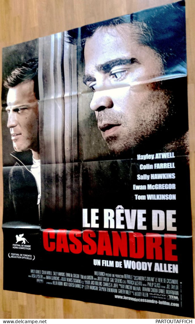 Affiche Ciné Orig LE RÊVE DE CASSANDRE Woody Allen E.McGregor Colin Farrell 120X160 2007 - Affiches & Posters