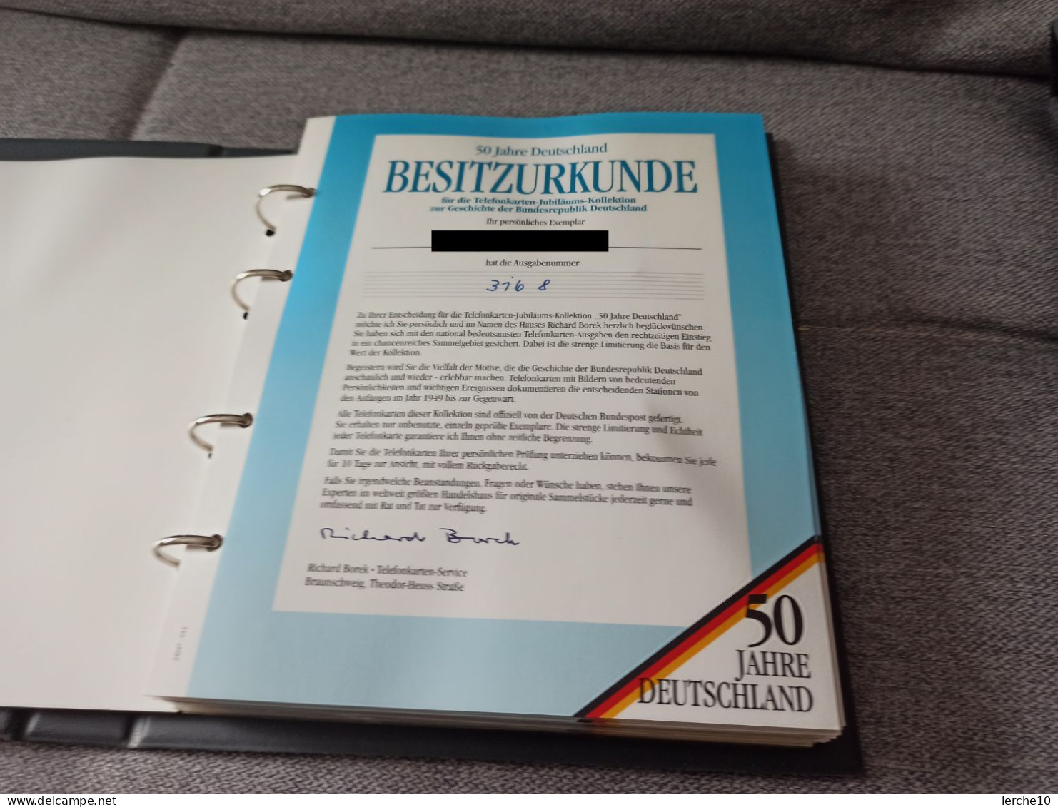 Germany - Deutschland - Die Offizielle Sammlung - 50 Jahre Deutschland - [6] Colecciones