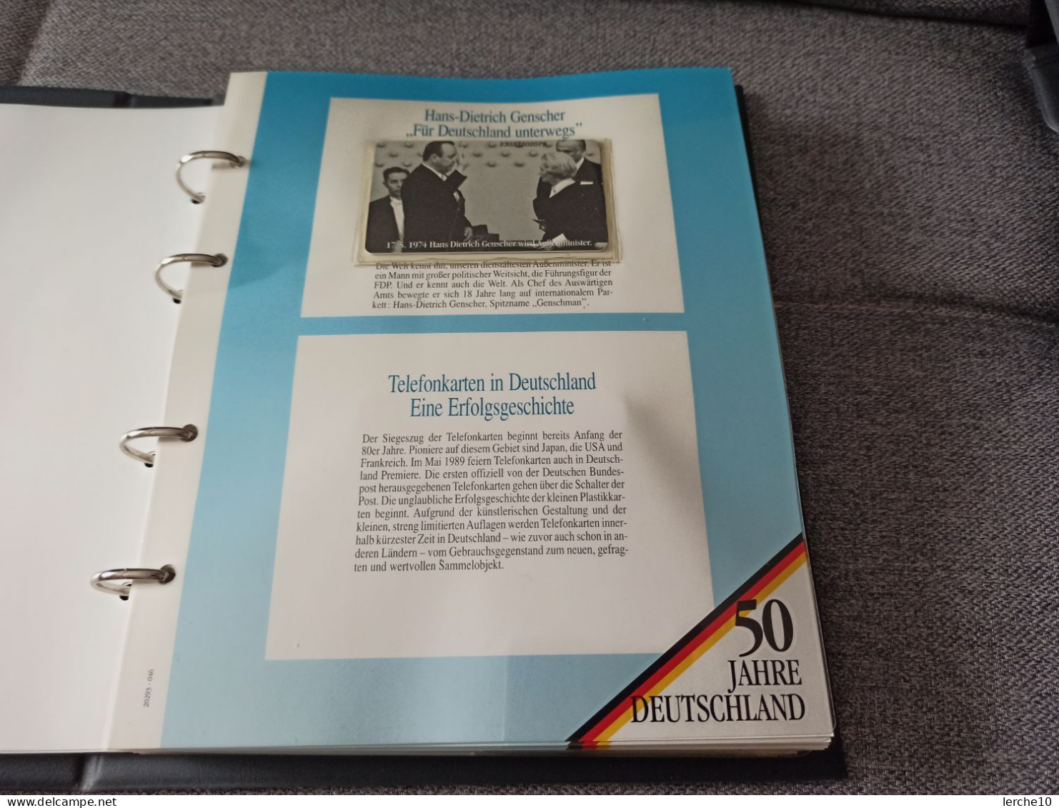 Germany - Deutschland - Die Offizielle Sammlung - 50 Jahre Deutschland - Collections