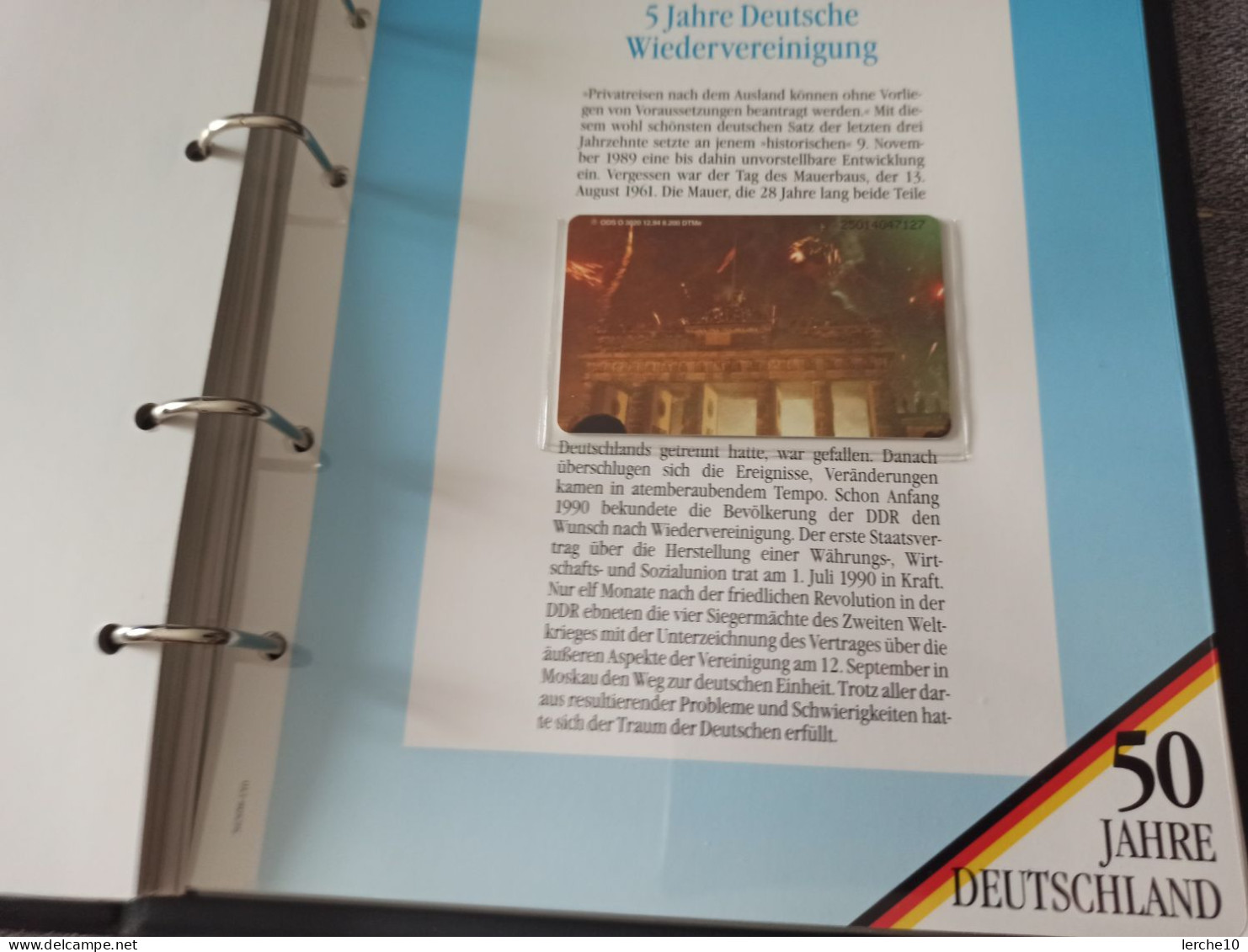 Germany - Deutschland - Die offizielle Sammlung - 50 Jahre Deutschland