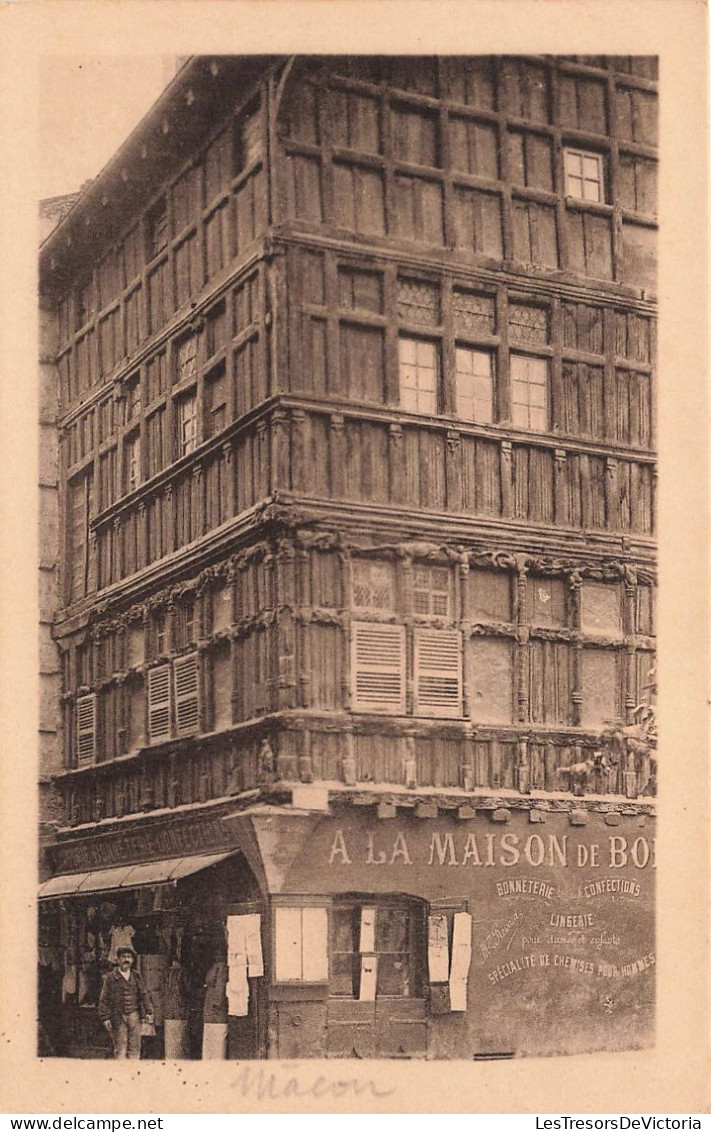 FRANCE - Macon - La Maison De Bois (XVe Siècle) - Carte Postale Ancienne - Macon