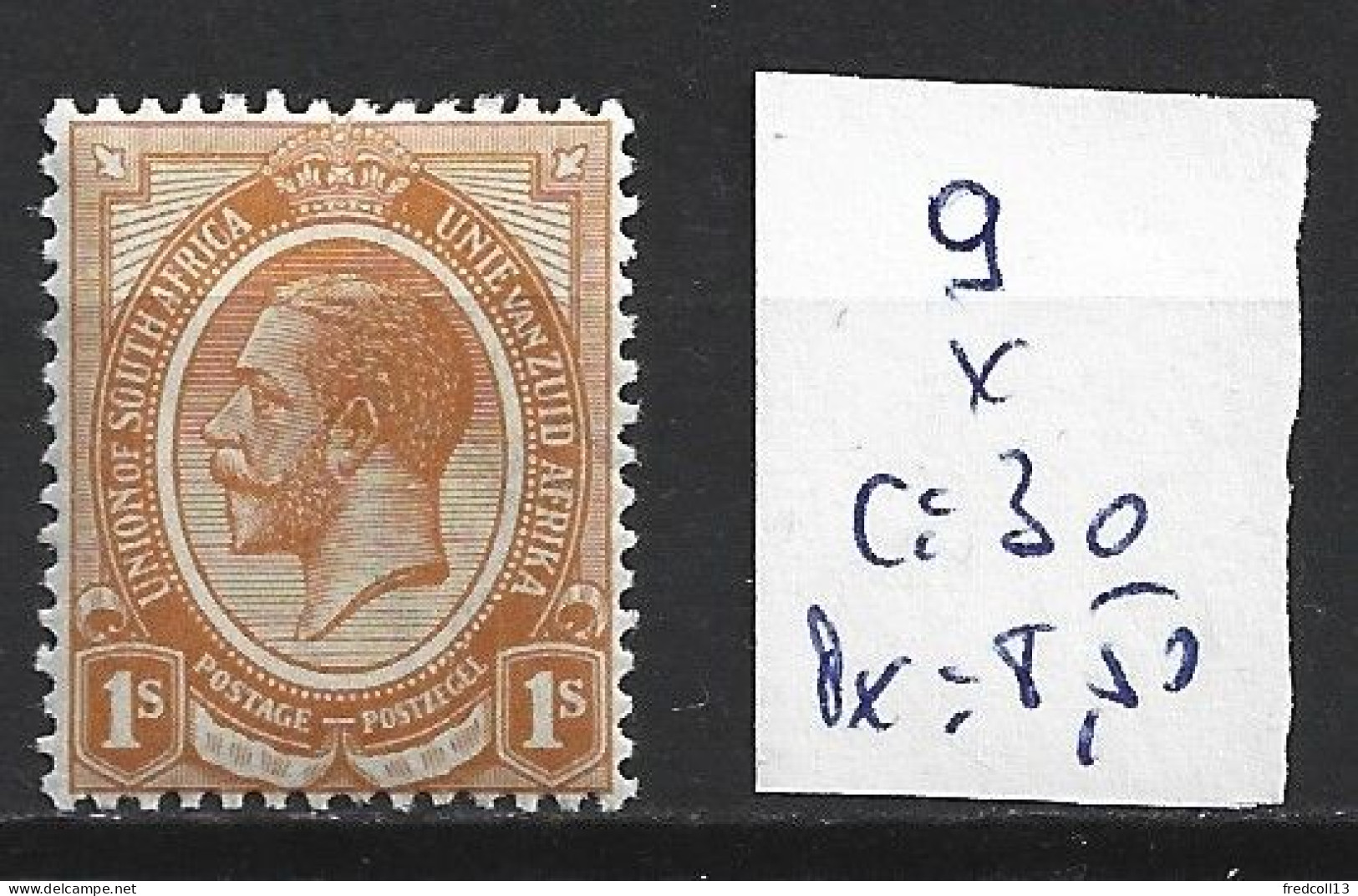 AFRIQUE DU SUD 9 * Côte 30 € - Unused Stamps