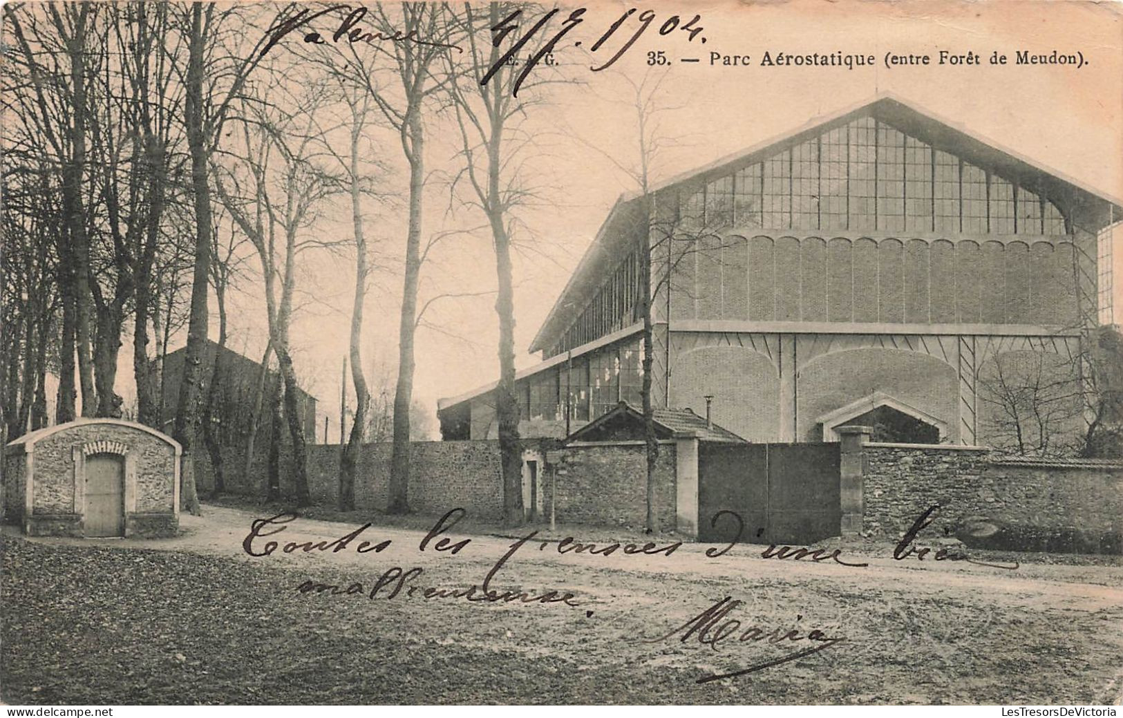 FRANCE - Meudon - Parc Aérostatique (entre Forêt De Meudon) - Carte Postale Ancienne - Meudon