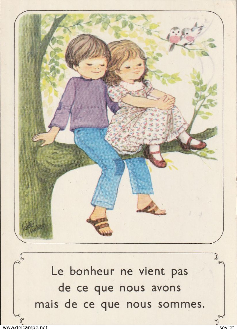 Lot De 10 Cartes D'enfants Avec Une Maxime Sur Chaque Carte - Collezioni & Lotti