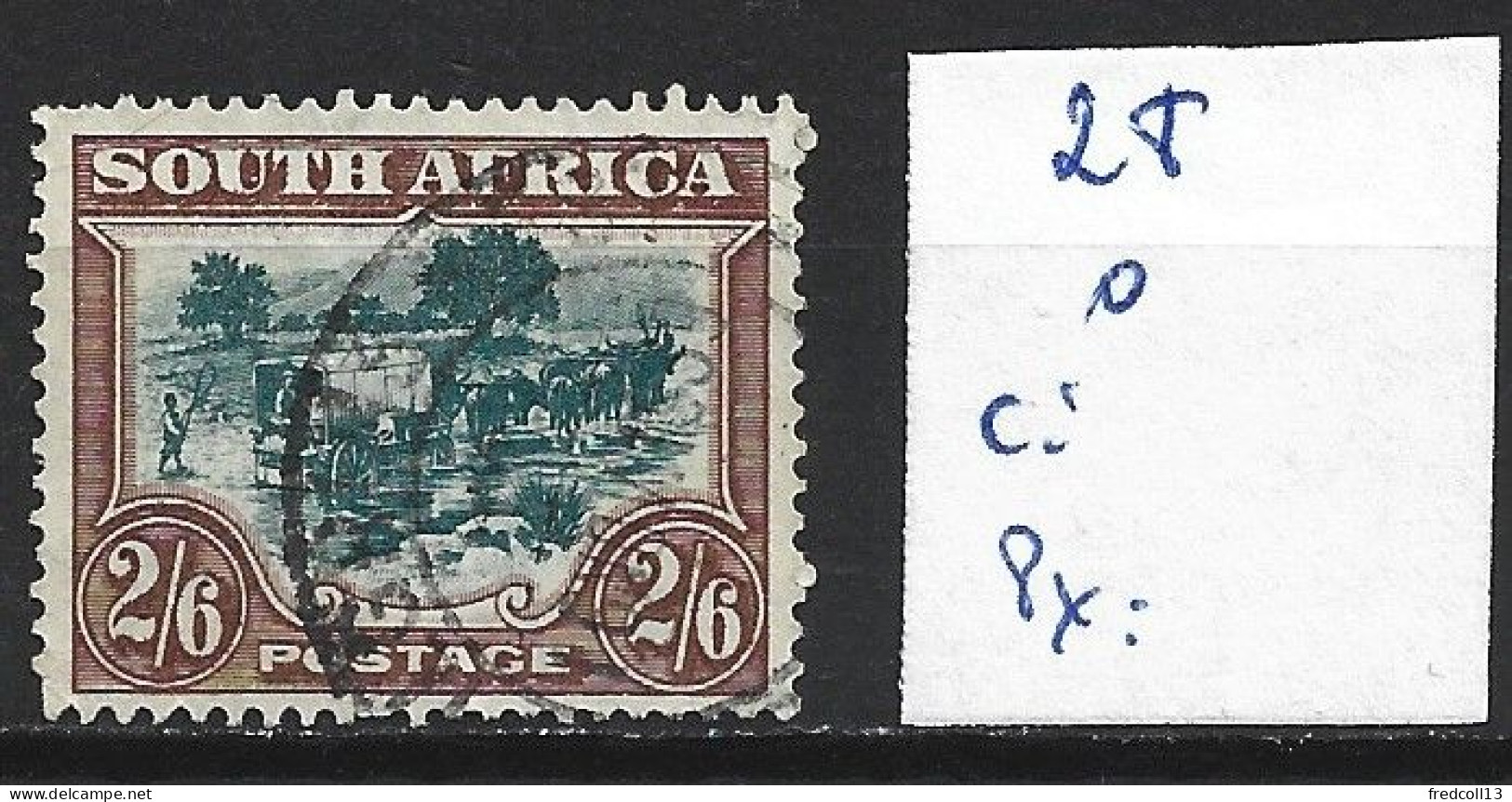 AFRIQUE DU SUD 28 Oblitéré Côte 25 € - Used Stamps