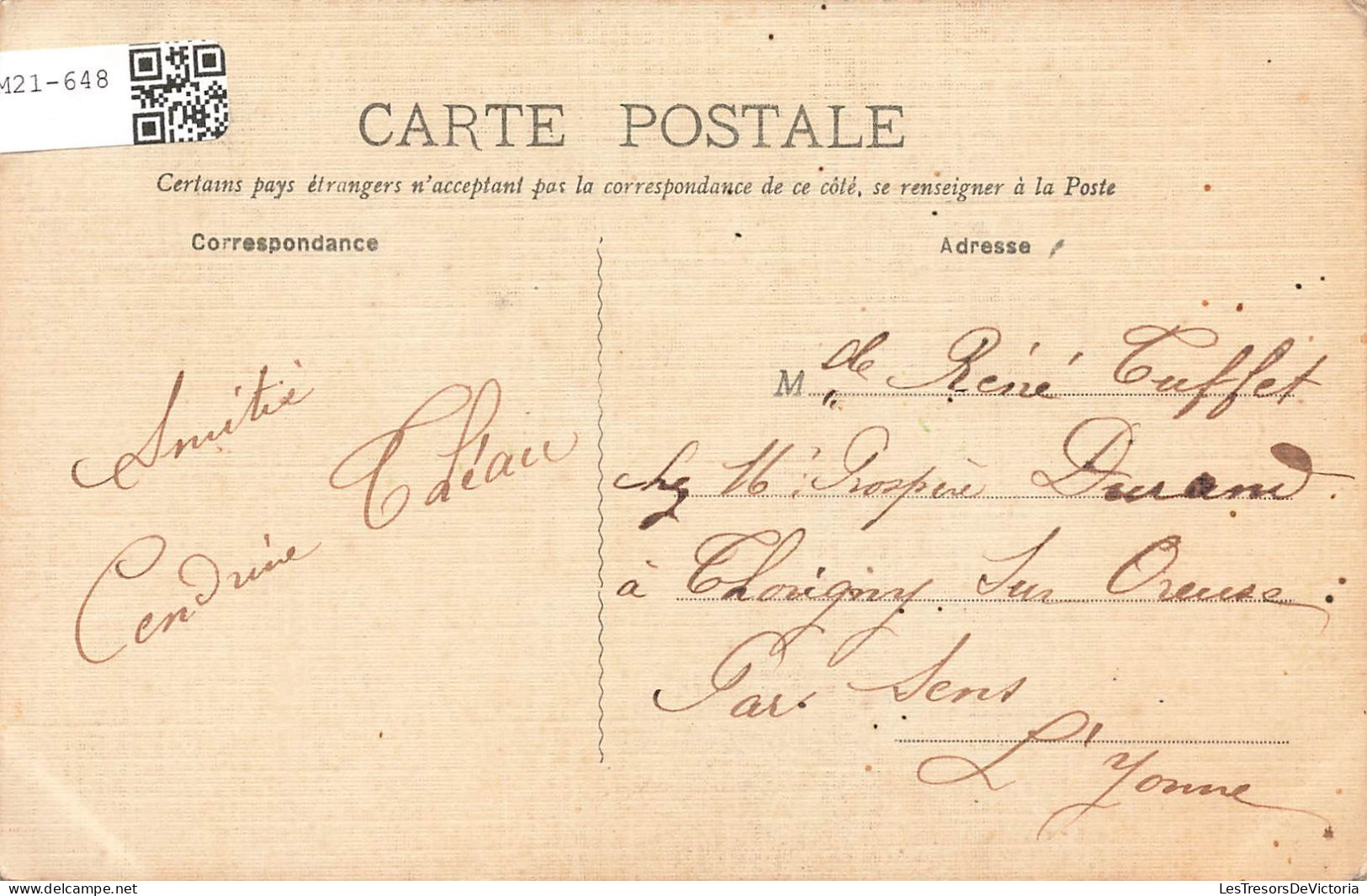 FRANCE - Mainville - Draveil - Grande Avenue - Colorisé -  Carte Postale Ancienne - Draveil