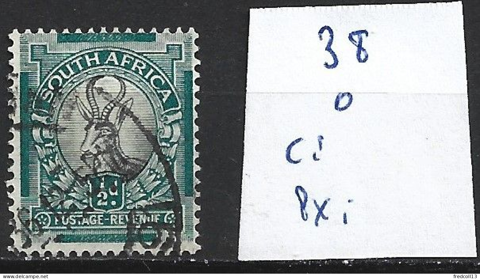 AFRIQUE DU SUD 38 Oblitéré Côte 0.15 € - Used Stamps