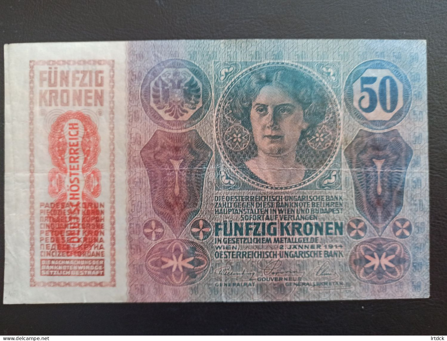 Autriche 50 Kronen 1914 - Oesterreich