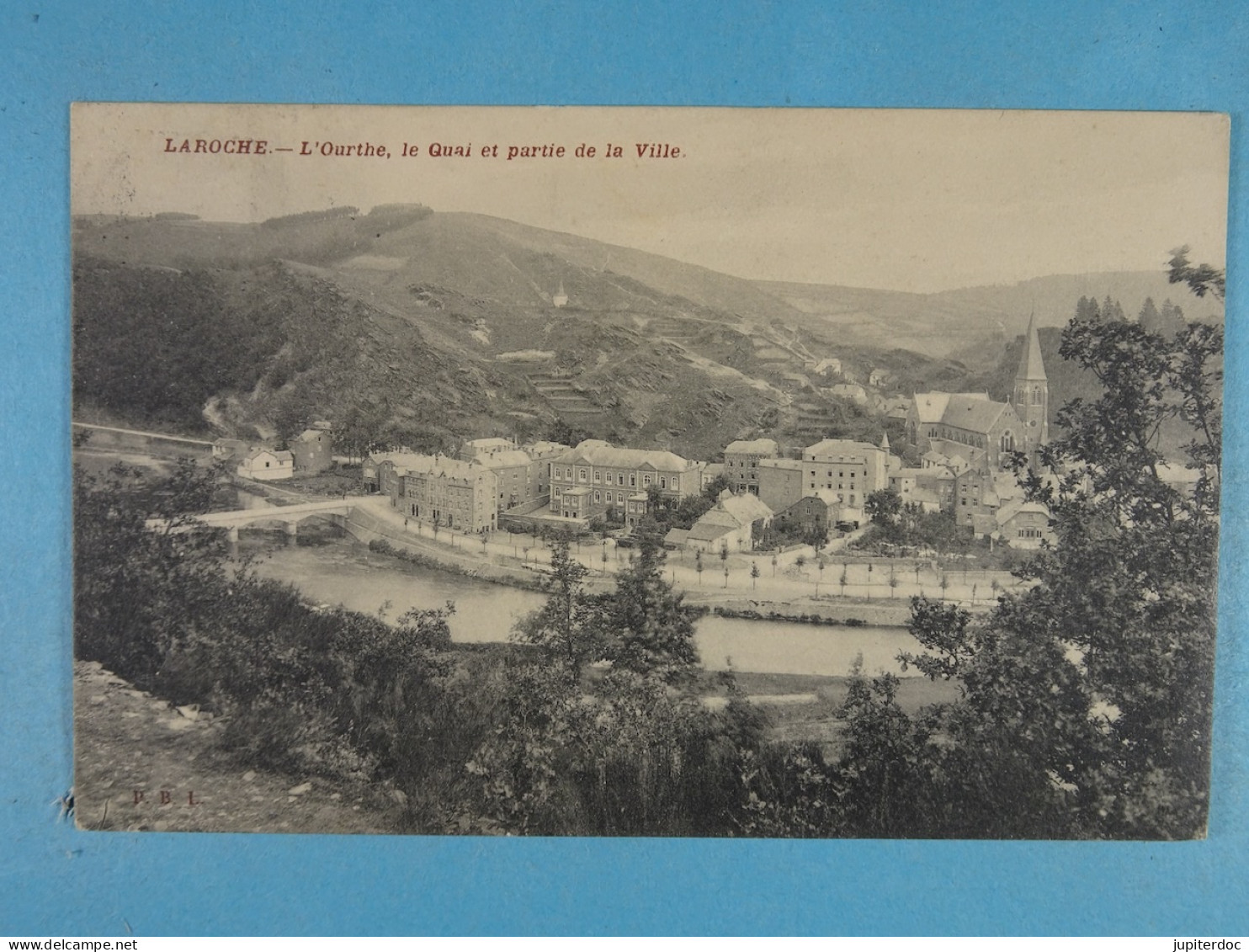 Laroche L'Ourthe, Le Quai Et Partie De La Ville - La-Roche-en-Ardenne