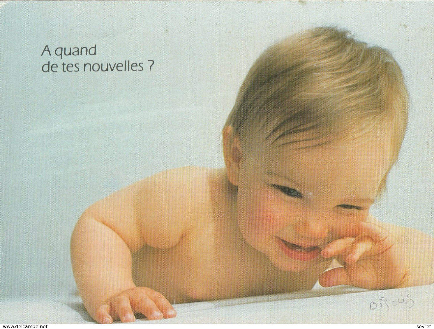 Lot De 4 Cartes Modernes . - Beaux Clichés De Bébés - Collections, Lots & Séries