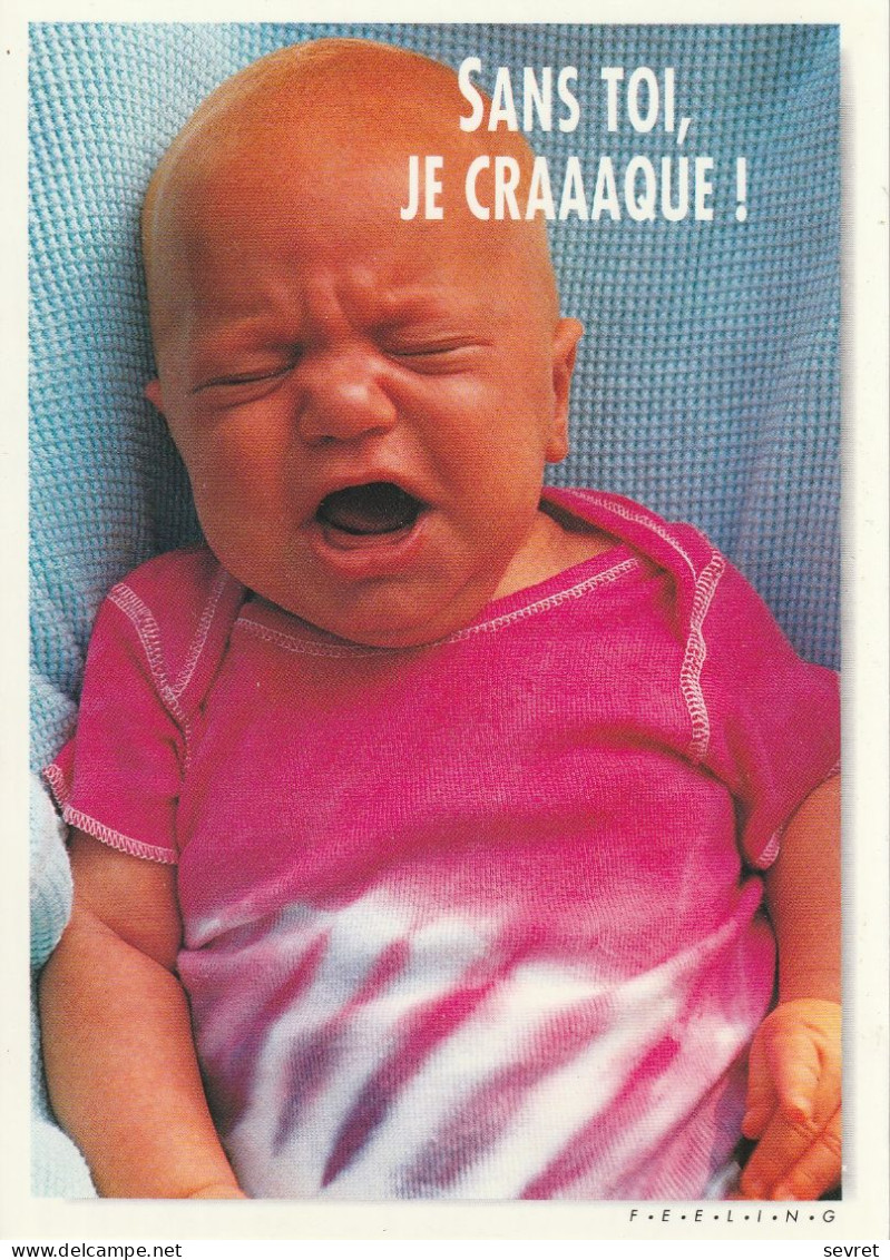 Lot De 4 Cartes Modernes . - Beaux Clichés De Bébés - Collections, Lots & Séries