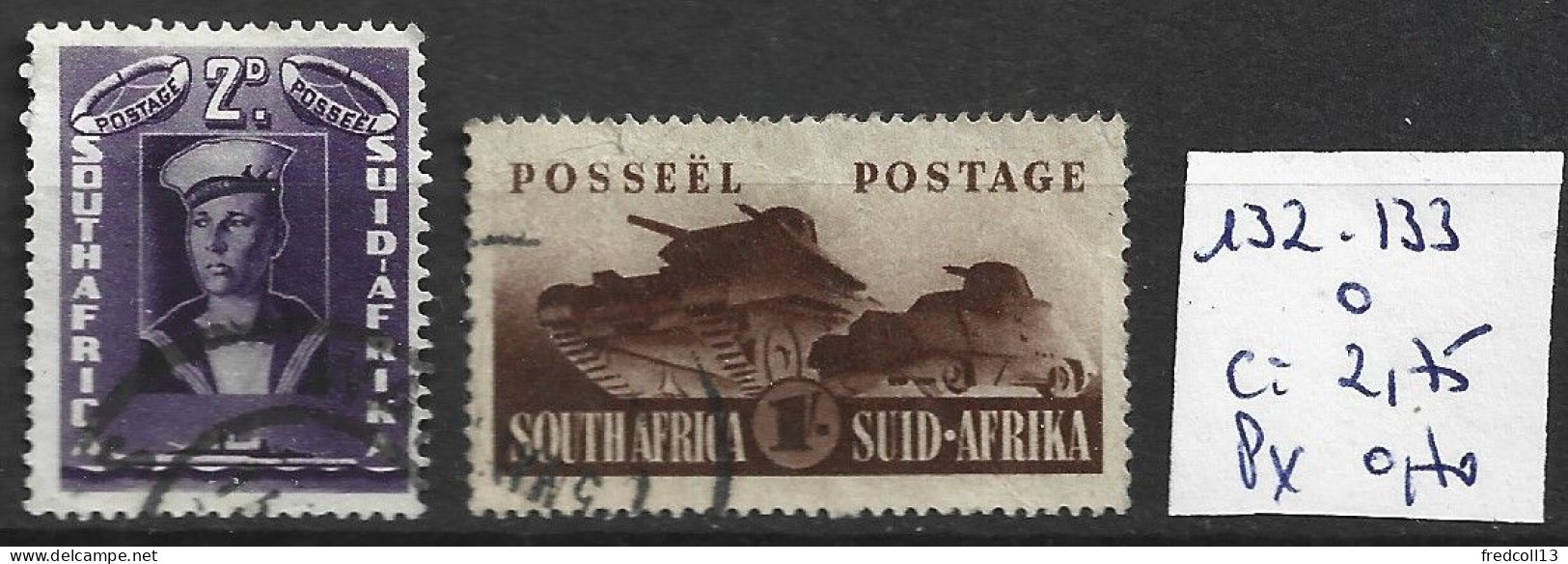 AFRIQUE DU SUD 132-33 Oblitérés Côte 2.70 € - Used Stamps