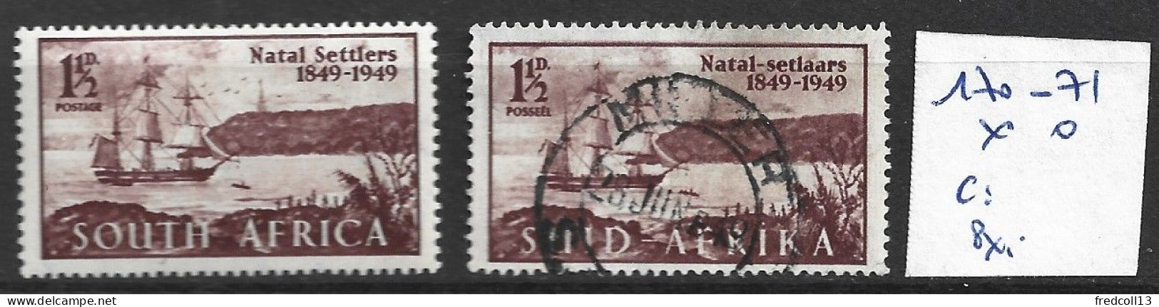 AFRIQUE DU SUD 170-71 * Et Oblitéré Côte 0.40 € - Used Stamps
