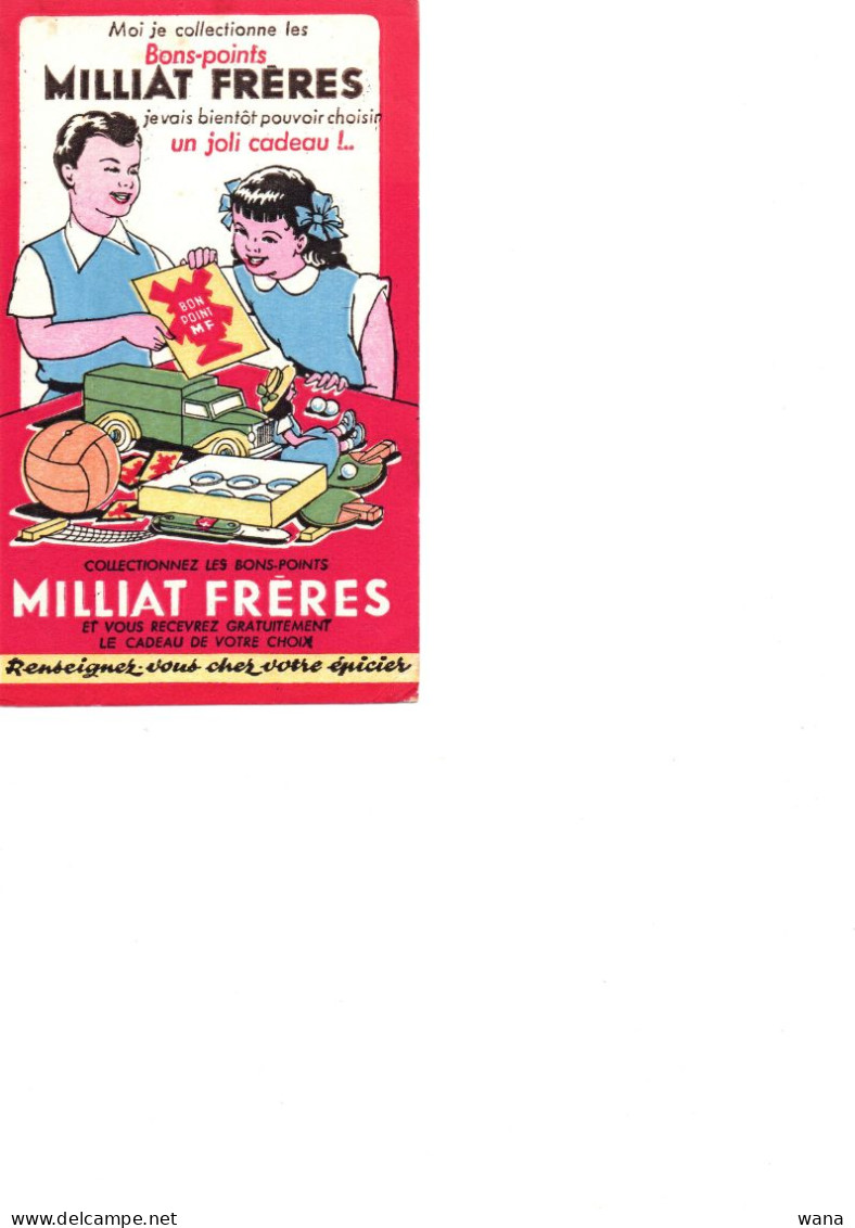 Buvard Milliat Frères - Produits Laitiers