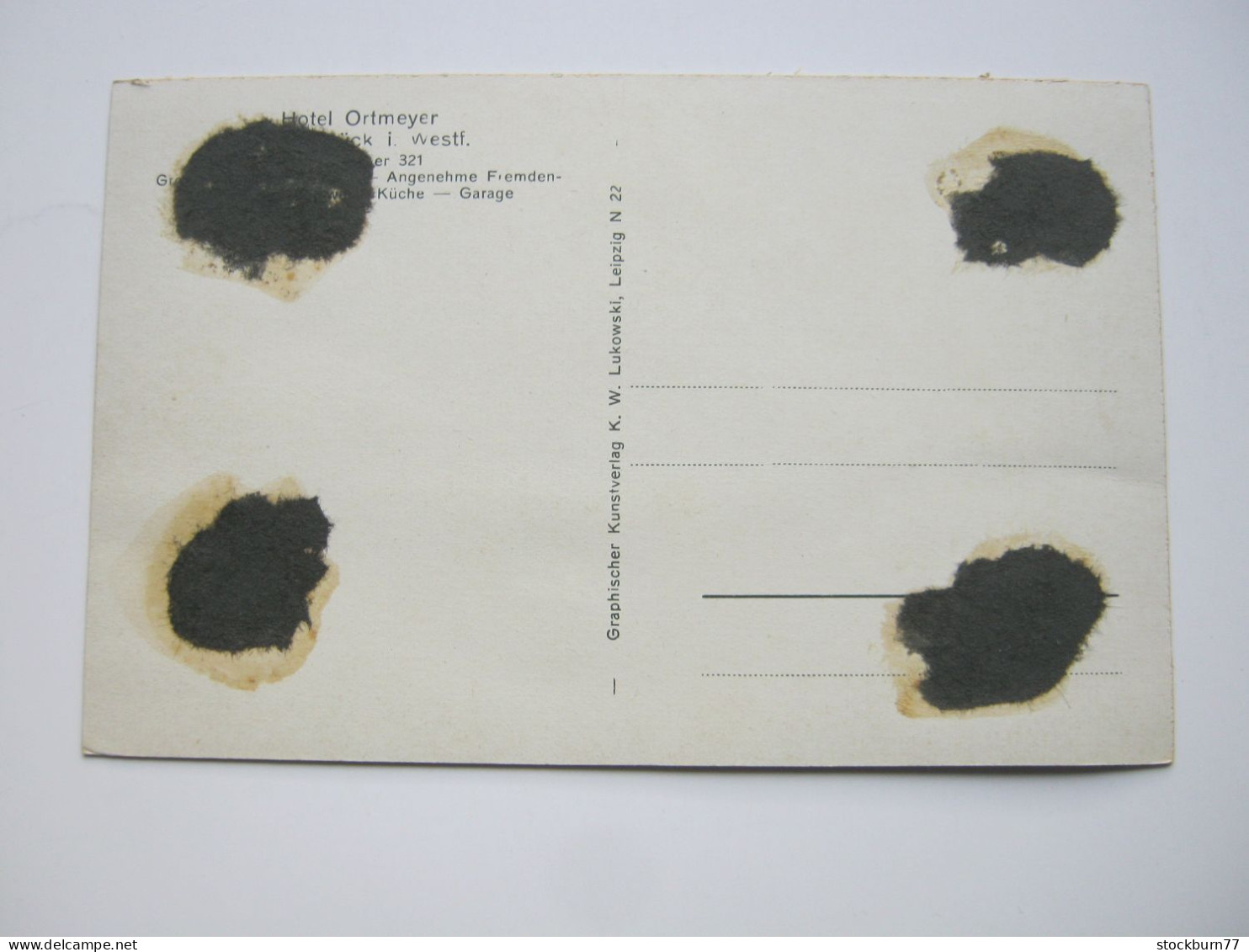 Rheda- Wiedenbrück ,  Schöne Karte  Um 1960 Klebereste - Rheda-Wiedenbrueck