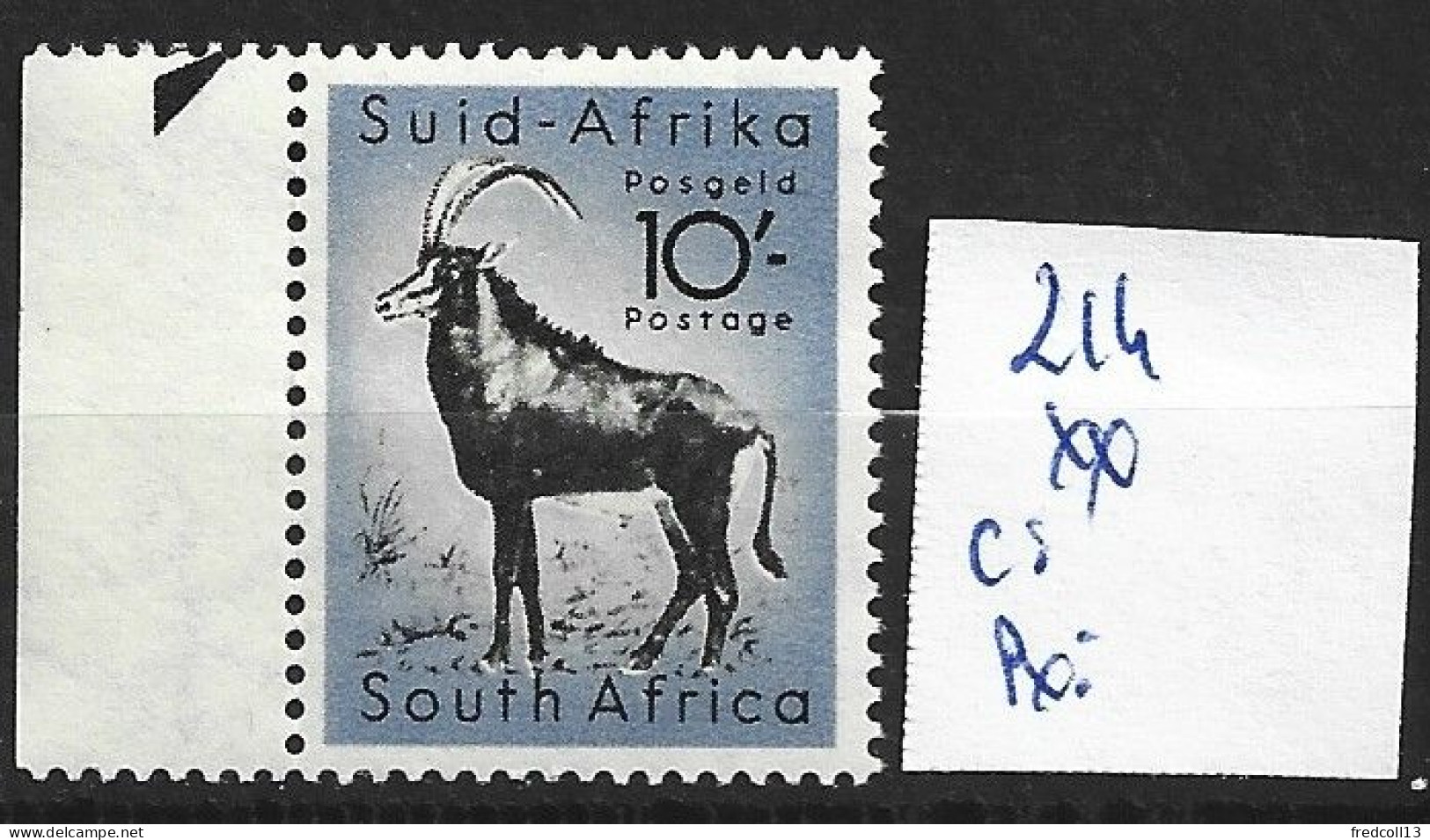 AFRIQUE DU SUD 214 ** Côte 30 € - Unused Stamps