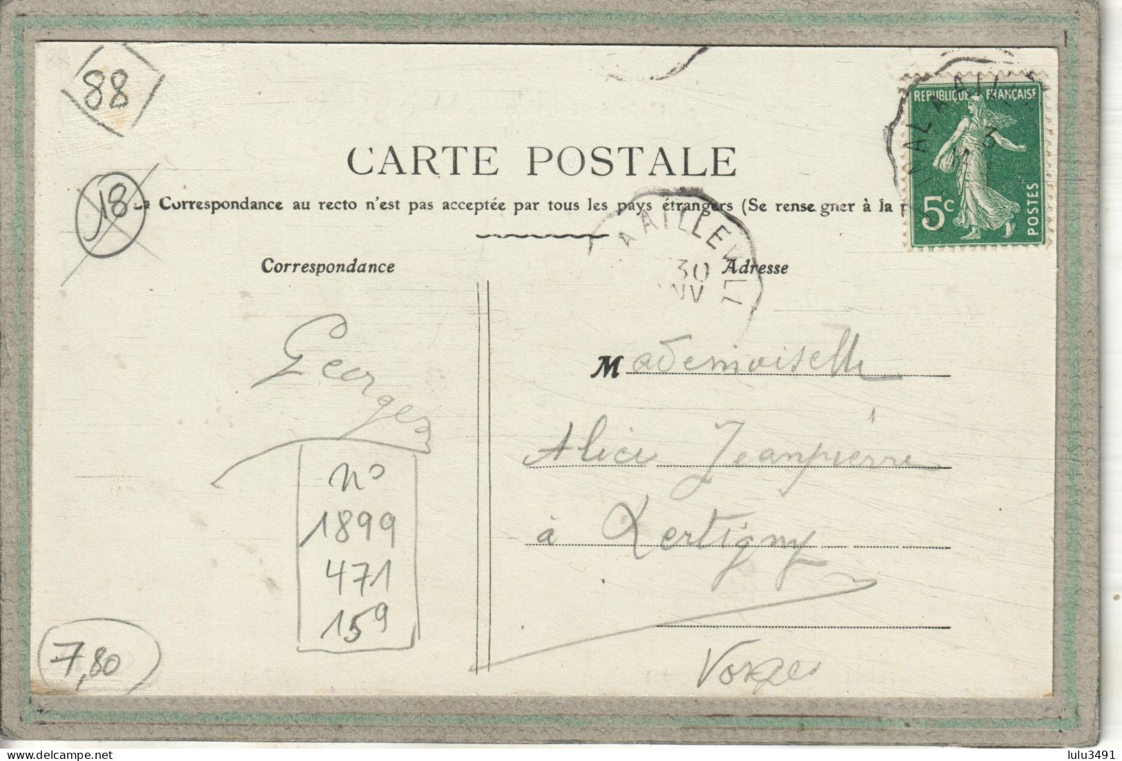 CPA - URIMENIL (88) - Aspect Du Bourg Et De La Vallée Du Coney Au Début Du Siècle - Paul Testart - Carte Colorisée - Urimenil