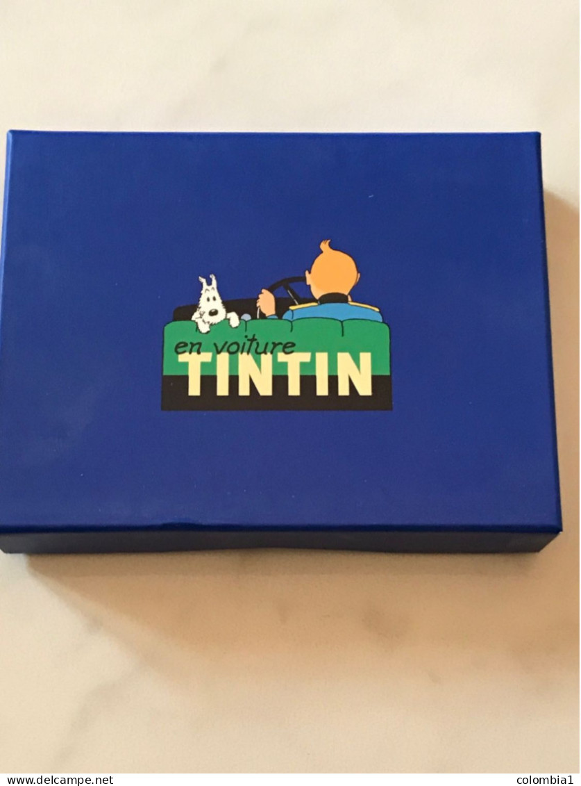 2 JEUX De 54 Cartes TINTIN En Voiture Sous Coffret - 54 Cards