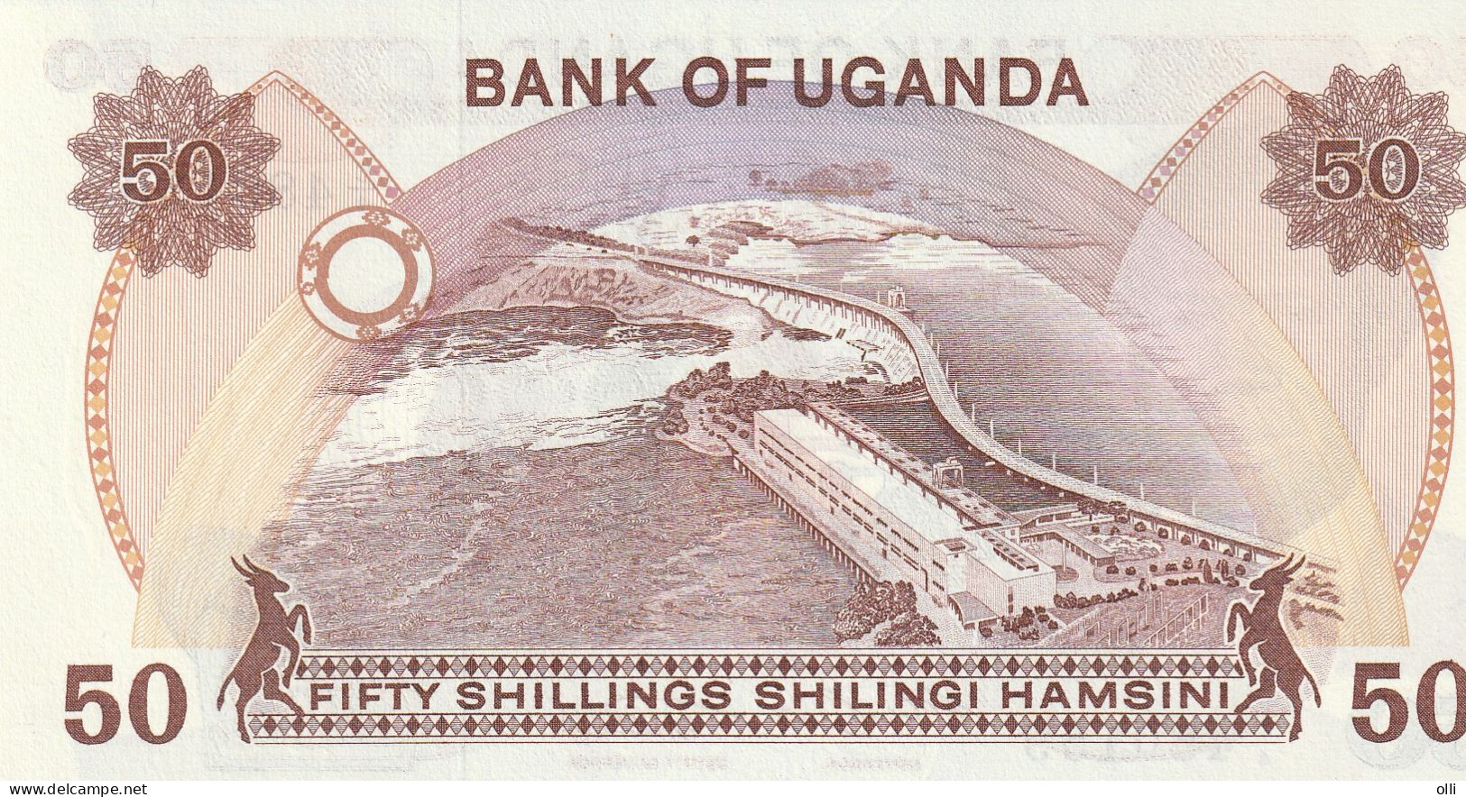 Uganda 50 Shillings 1985 P-20 UNC - Ouganda