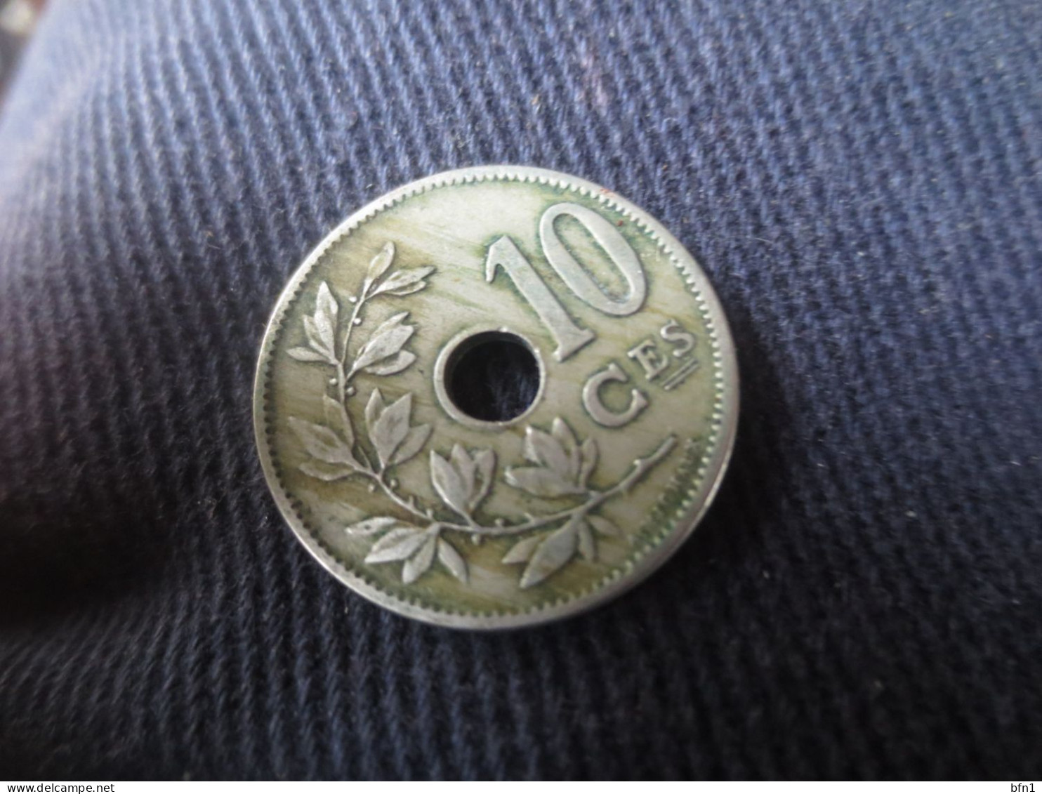 BELGIQUE 10 CENTIMES 1904 SUP - 5 Cents