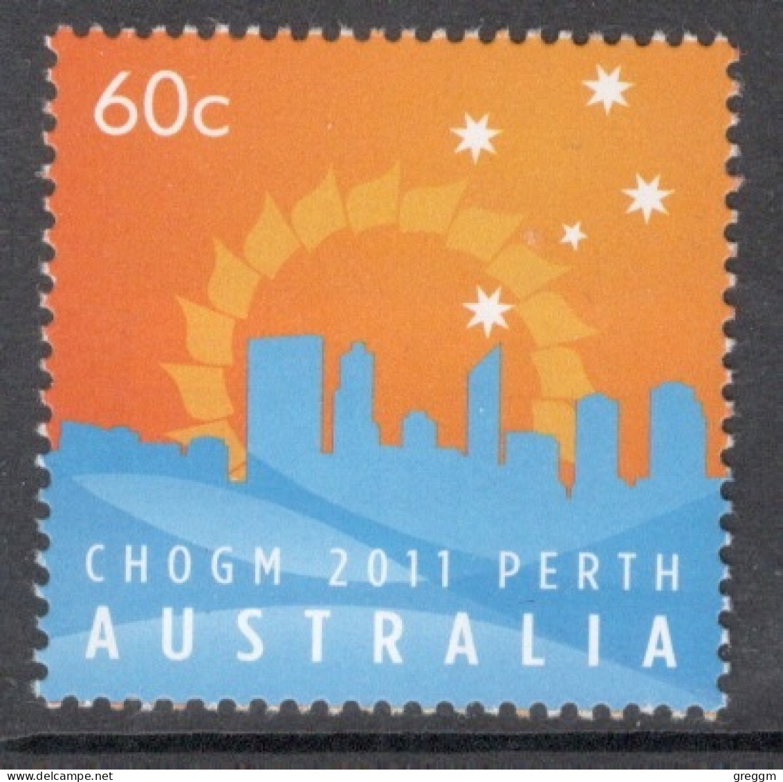 Australia 2011 Stamp Celebrating CHOGM 2011 - Perth In Unmounted Mint Condition. - Mint Stamps
