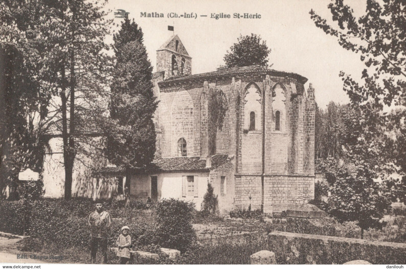 17 // MATHA   Eglise St Heric - Matha
