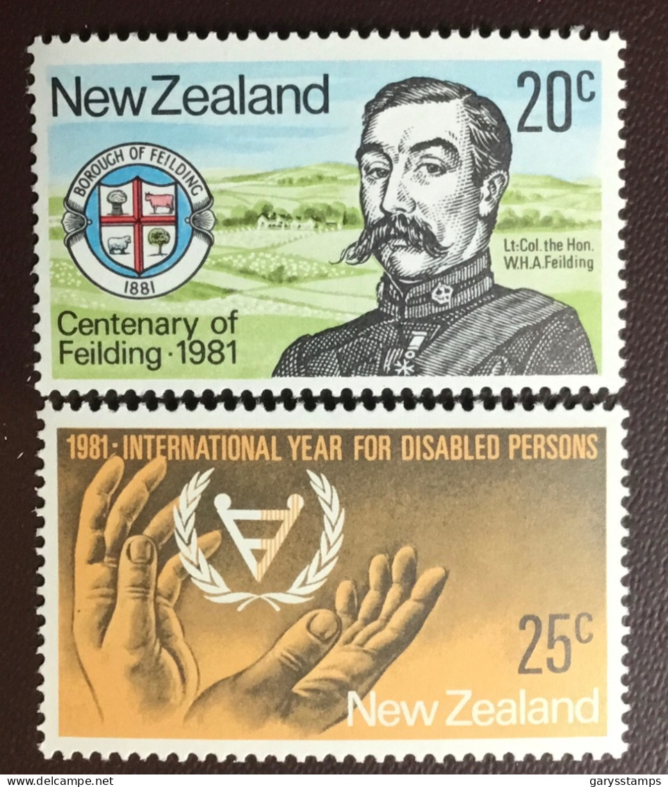 New Zealand 1981 Commemorations MNH - Neufs