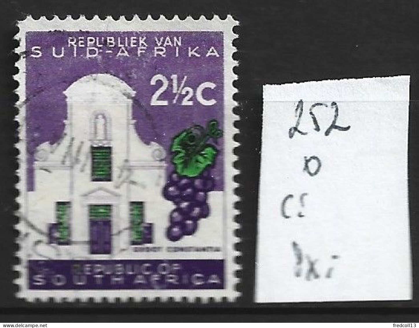 AFRIQUE DU SUD 252 Oblitéré Côte 0.15 € - Used Stamps