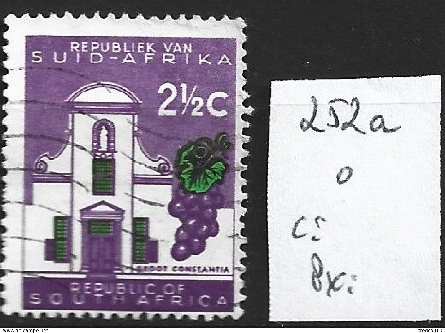 AFRIQUE DU SUD 252a Oblitéré Côte 0.15 € - Used Stamps