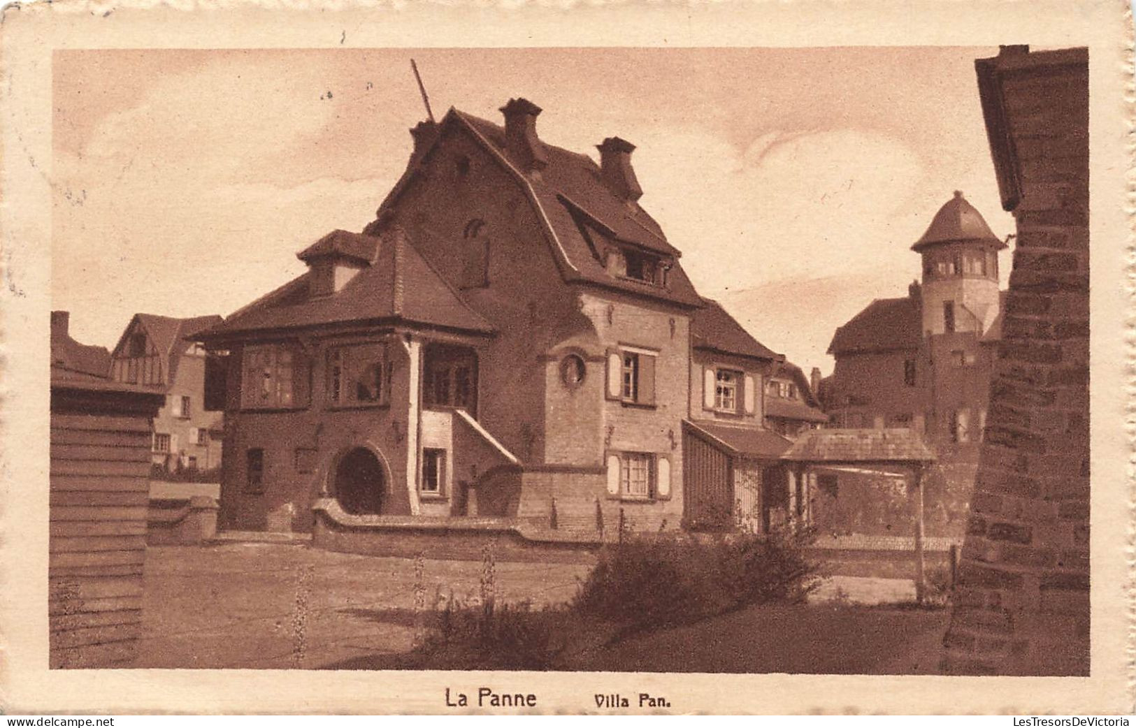 BELGIQUE - La Panne - Villa Pan - Carte Postale Ancienne - De Panne