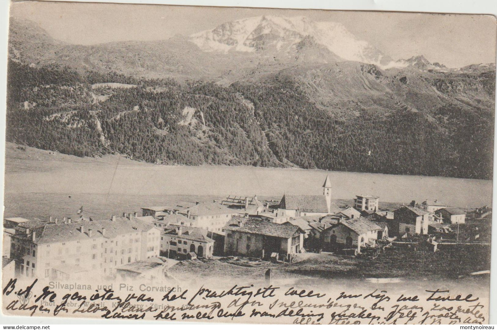 Suisse : Silvaplana  Und  Piz  Corvatsch - Silvaplana