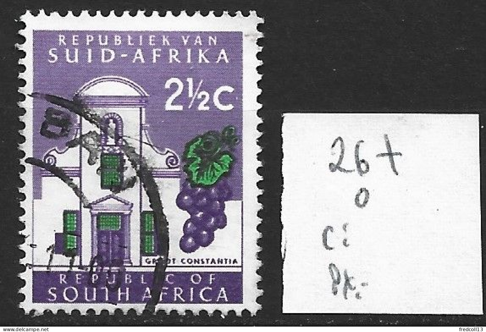AFRIQUE DU SUD 267 Oblitéré Côte 0.15 € - Used Stamps