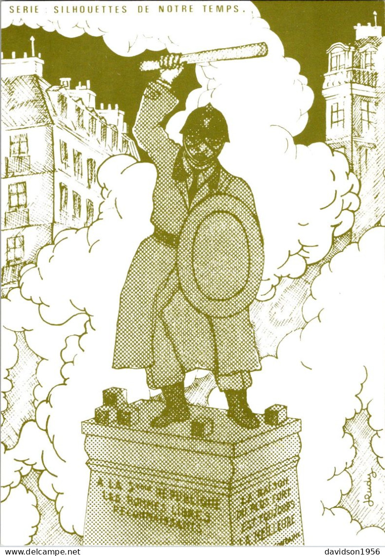 Cpsm  -  Illustration   Signe Jeudy  -  Serie Silhouette De Notre Temps   Y168 - Jeudy