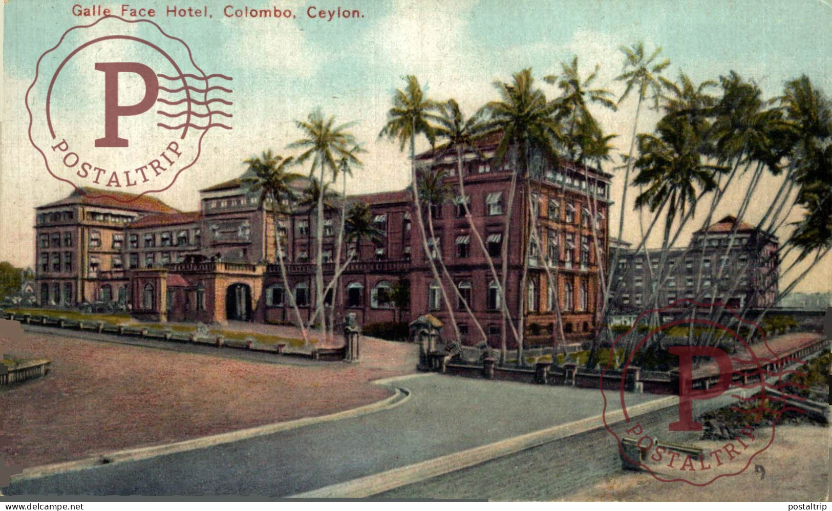 SRI LANKA CEYLON - CEYLAN. GALLE FACE HOTEL. COLOMBO. - Sri Lanka (Ceylon)